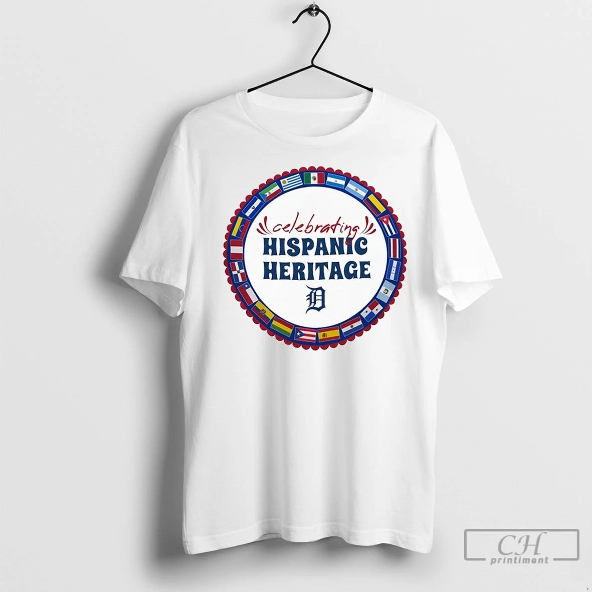 Mlb Detroit Tigers Starter Celebrating Hispanic Heritage T Shirts