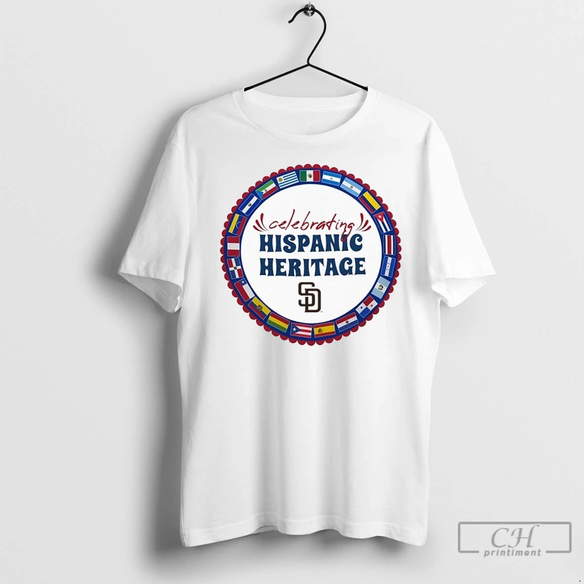 Mlb San Diego Padres Starter Celebrating Hispanic Heritage T Shirts