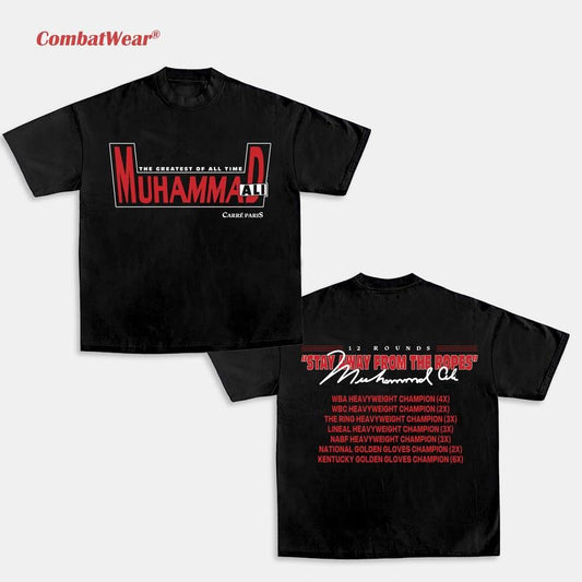 MUHAMMAD ALI LICENSED V2 TEE TEE, Legendary Boxing Shirt, Vintage Boxing Tee, Streetwear Boxing Graphic T-Shirt Gift for Fighters
