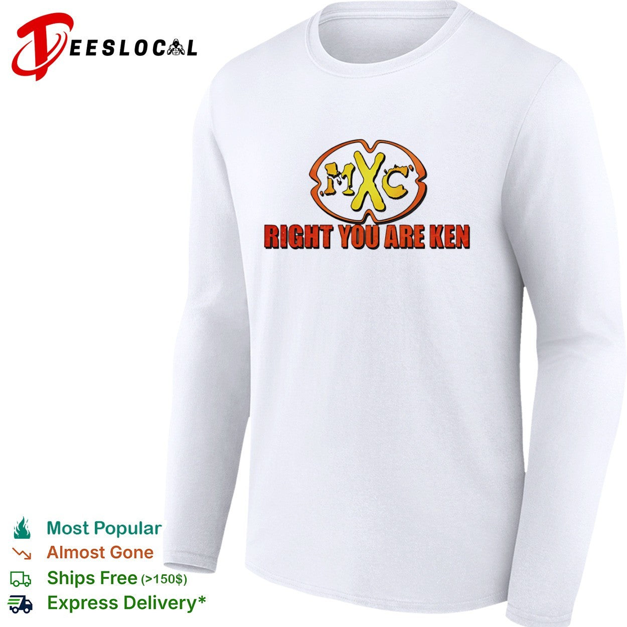 MXC Right You Are Ken logo shirt