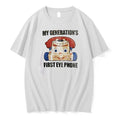 My Generations First Eye Phone Vintage Toy Telephone With Eyes Men Tshirts Sweater