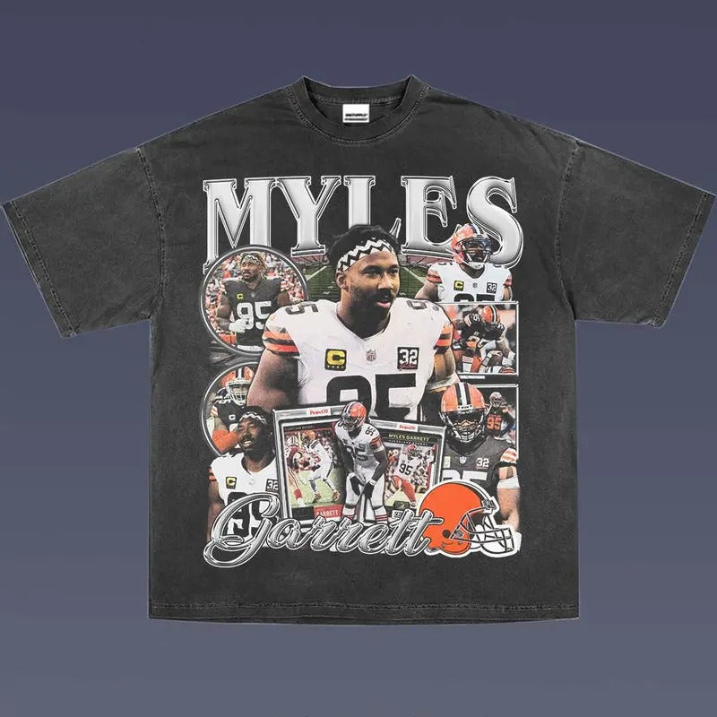 MYLES GARRETT 1.0 VINTAGE TEE | AMERICAN FOOTBALL | GIFT FOR FAN