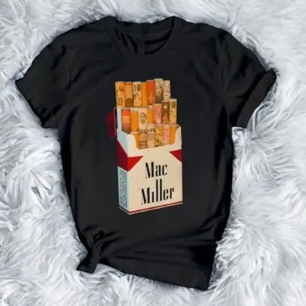 Mac Miller Cigare.tte Box Vintage Shirt 90s Mac Miller Merch tshirt G , Unisex Relaxed Adult Tee Tshirt Menswear Top