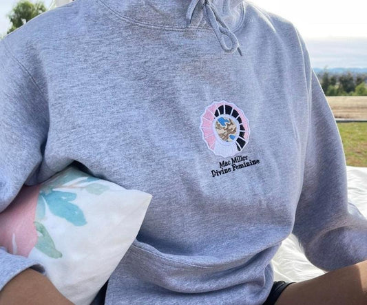 Mac Miller Embroidered Vintage Tee, Unisex Embroidered Tee, Mac Miller Embroidered Album Shirt, Vintage Rap Embroidered Tee