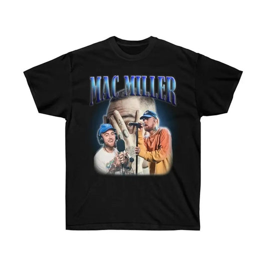 Mac Miller Shirt, Mac Miller T-Shirt, Hip-Hop Shirt, Hip-Hop Custom Shirt, Mac Miller Vintage Shirt, Mac Miller Graphic Tee