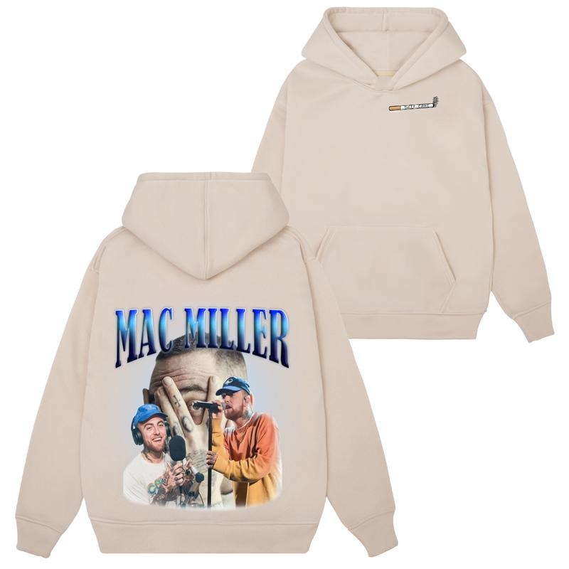 Mac Miller Vintage Sweatshirt Hoodie Tshirt,Rapper Shirt, Mac Miller retro Unisex T-Shirt Cotton Classic Menswear Soft Top Tee Underwear