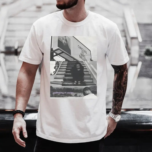 Mac Miller, Vintage Rap Tee Shirt Album Graphic Unisex Cotton Tee, Hip Hop Sweatshirt Hoodie, Streetwear Tropical, Retro Music Apparelstyle{n002}2