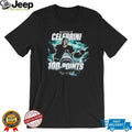 Macklin Celebrini 100 Points Hockey Shark Attack Graphic T Shirt