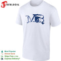 Maddox Batson sitting MB monogram shirt