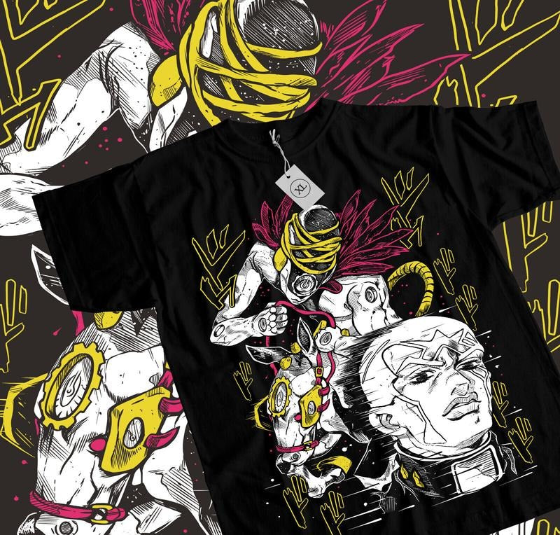 Made in Heaven T-Shirt S-4XL JoJo's Bizarre Adventure Tshirt,Anime Shirt,Manga Tee