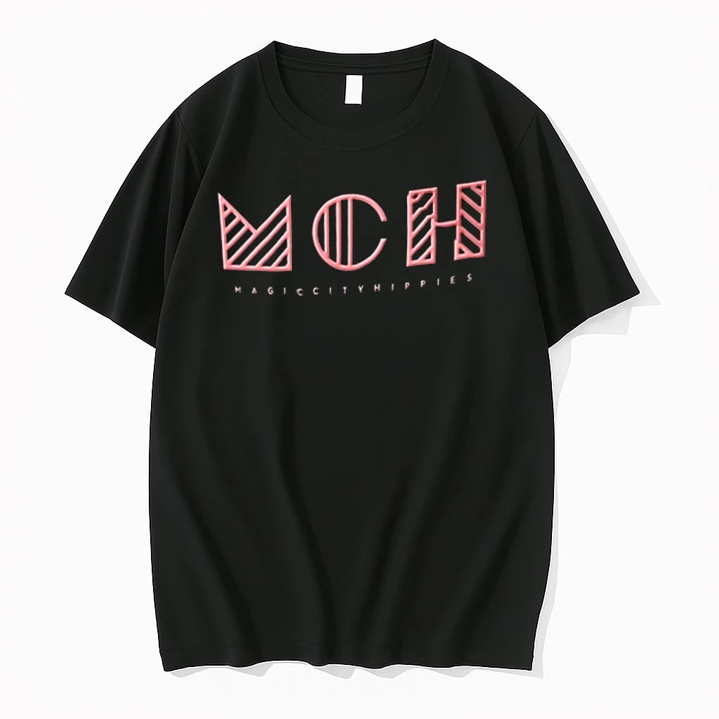 Magic City Hippies Mch Band Pink Geometric Monogram Youth Tshirts Sweater