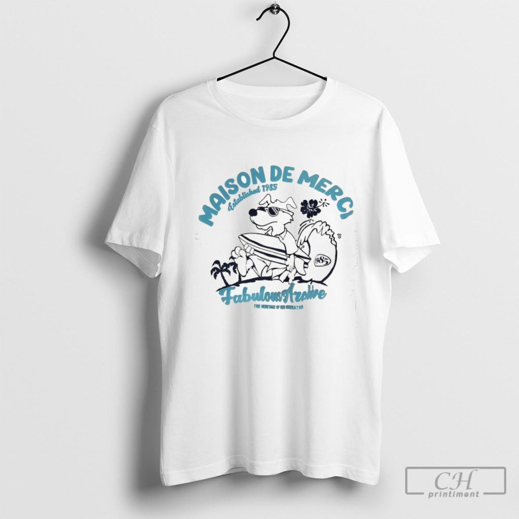 Maison De Merci Fabulous Archive Established 1985 Shirt Sweater