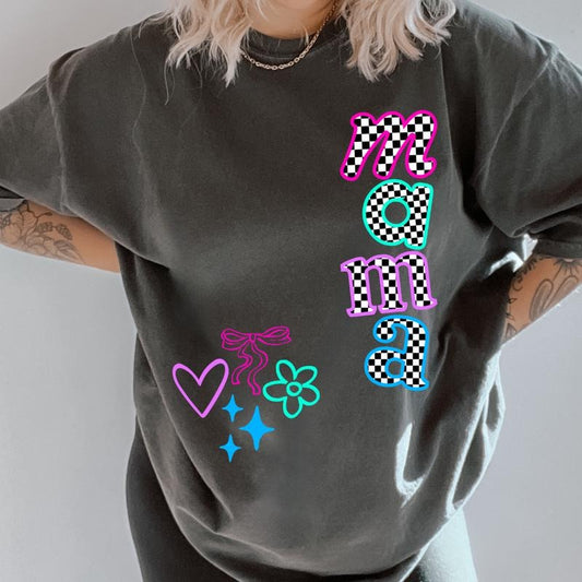 Mama Doodles Shirt ~ Unisex Apparel Relaxed Fit Printed In The USA Clothing Womenswear Casual Comfort Cotton Top Athletic Boho Chic