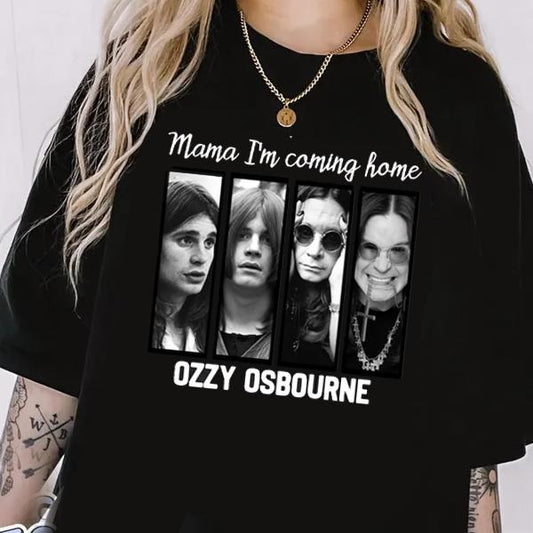 Mama I'm Coming Home Ozzy Osbourne Shirt, Osborne Shirt, No More Tour Shirt, Ozzy RIP Shirt, Tribute, Memorial, Ozzy Osbourne