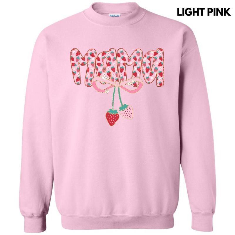 Mama Strawberry Coquette Sweatshirt 'NLB'