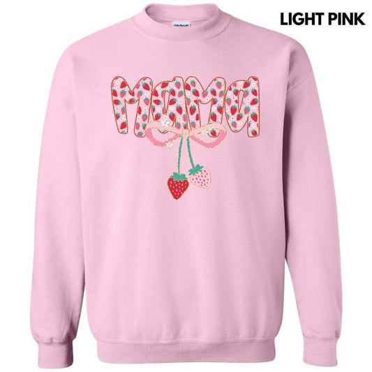 Mama Strawberry Coquette Sweatshirt 'NLB'