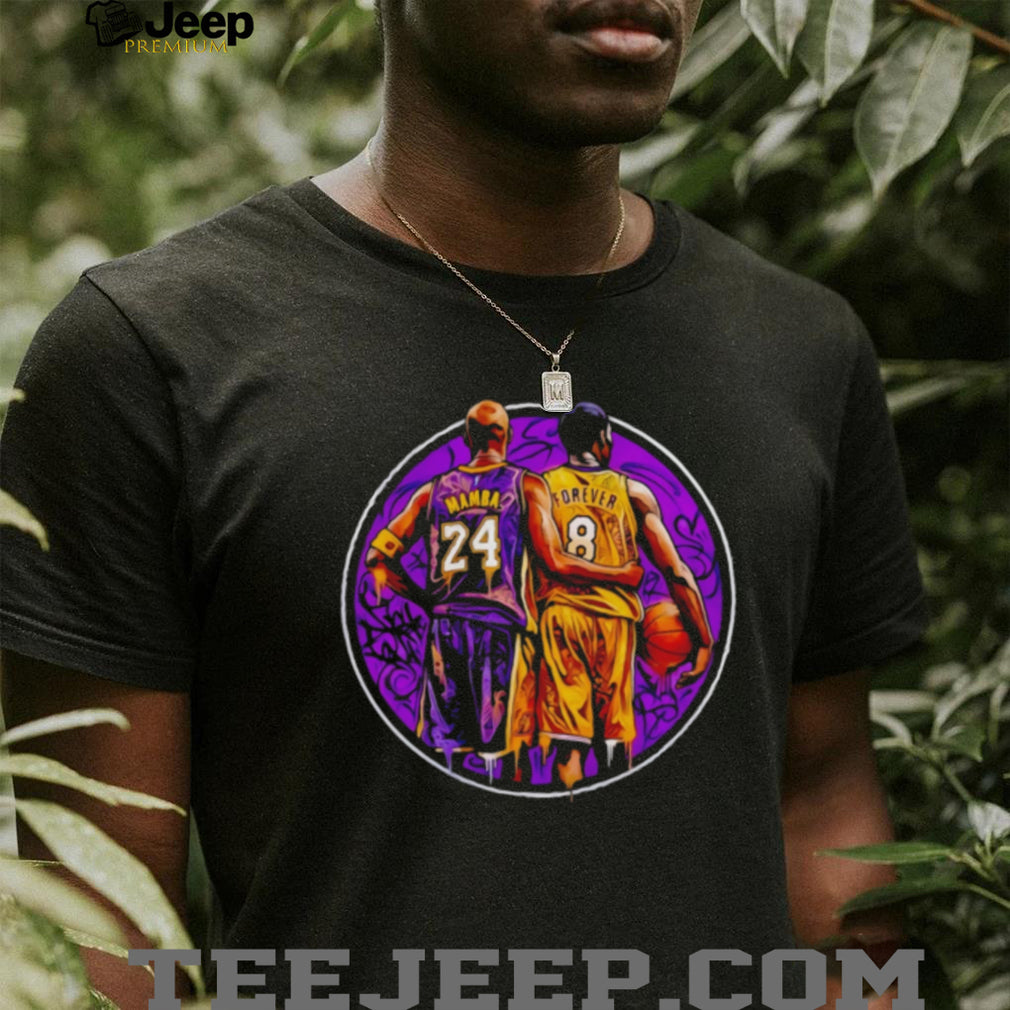 Mamba Forever Kobe Bryant 8 & 24 Tribute Lakers Basketball Streetwear T Shirt