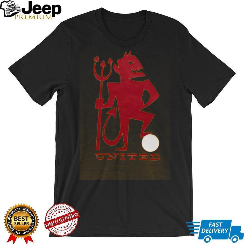 Manchester United Gold Collection Red Devil Soccer Fan T Shirt