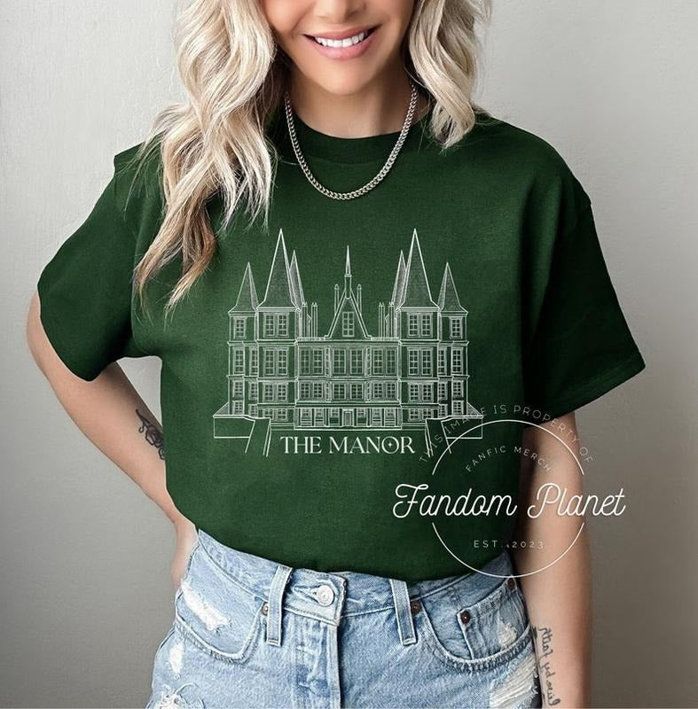 Manor Inspired Tshirt, Manacled Inspired tee, Fanfic Merch, Draco Fanfic T-Shirt, Pottery T-Shirt, Bookish Pullover,...