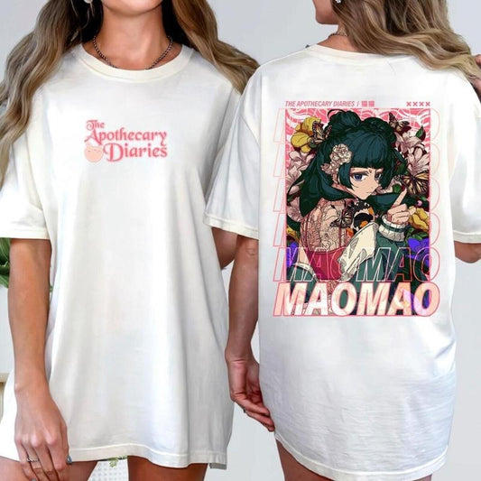 Maomao Apothecary Diaries Fanart Shirt, Anime Trend Shirt, Wardrobe Staple, For Any Season, Soft Cotton Blend, Breathable Comfort