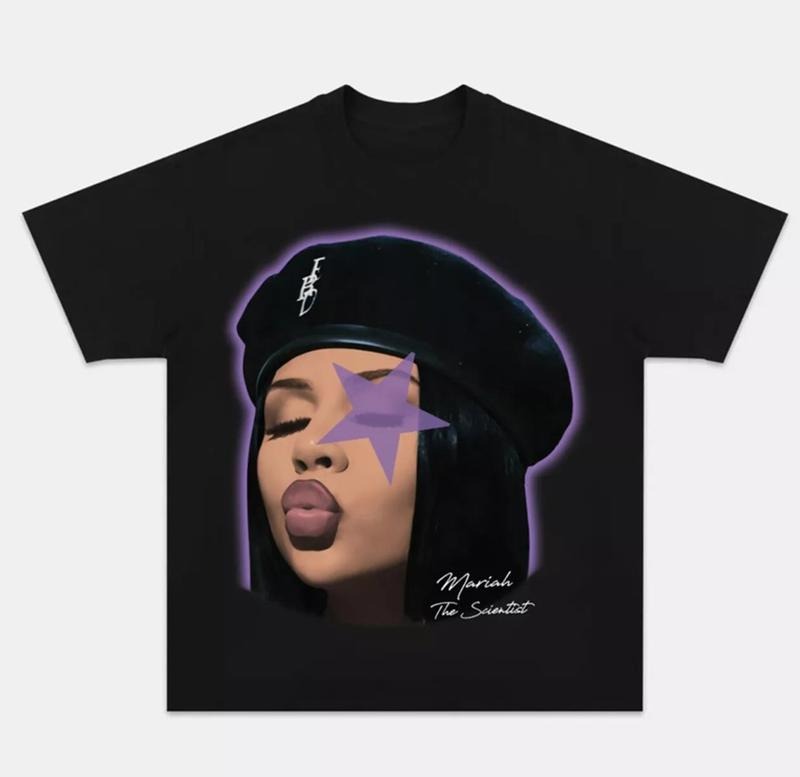 Mariah the Scientist Purple Star Graphic T Shirt Hoodie, Sweatshirt | WearSparks.com