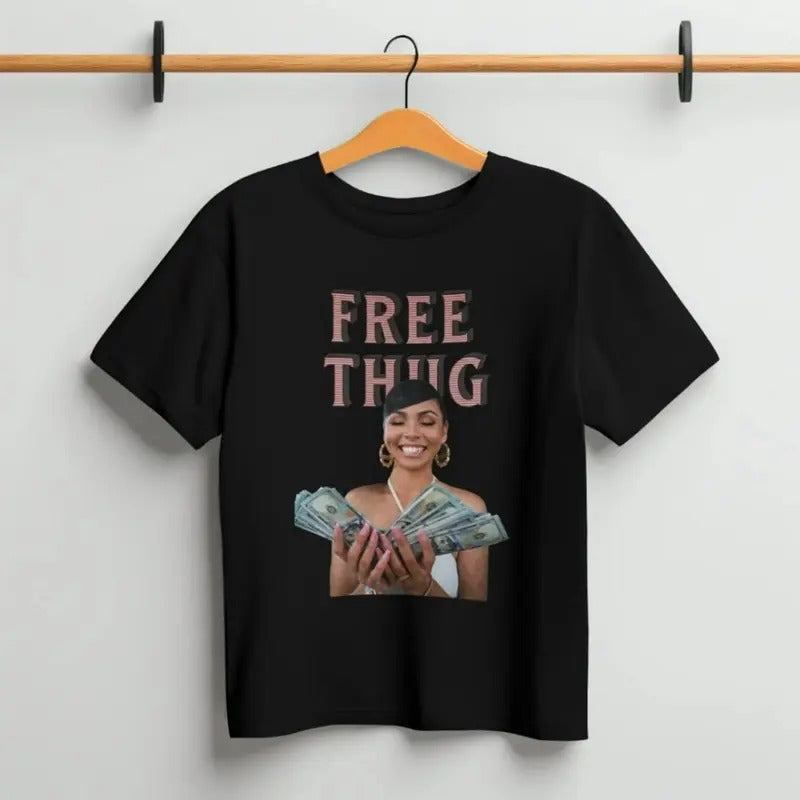 Mariah the scientist shirt, free thug shirt, graphic tees for women, vintage rap tee
