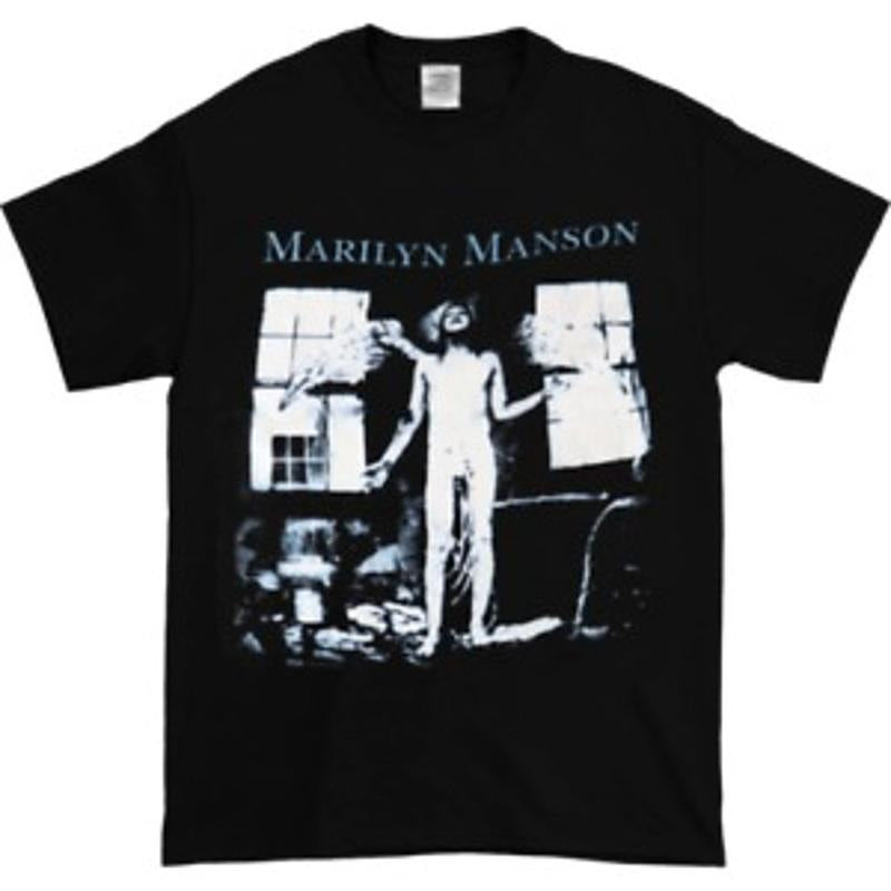 Marilyn Manson Antichrist Superstar New Black Black Cotton T-shirt Unisex Full Size