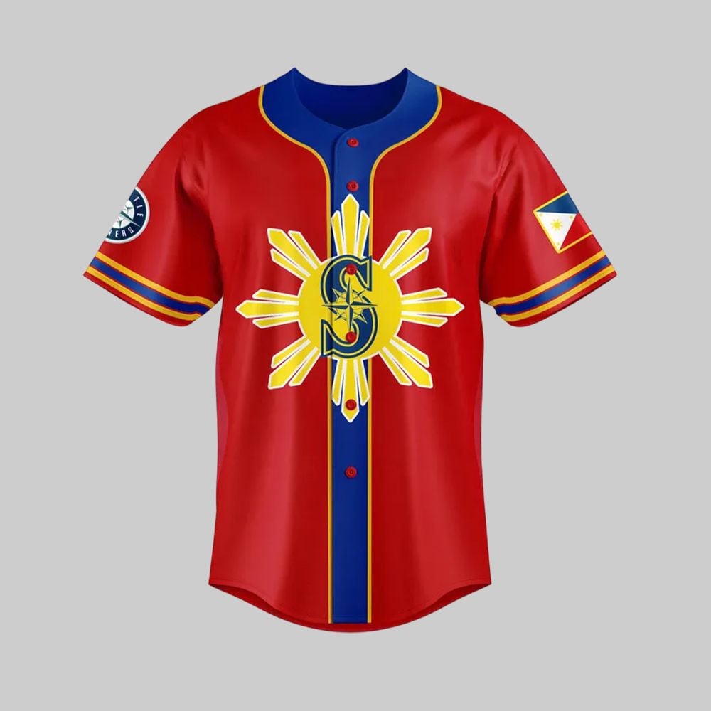 Mariners Filipino Heritage Nights Jersey 2025 - Grishko.com T-Shirts, Hoodie, Sweatshirt | WearSparks.com (Image 2)