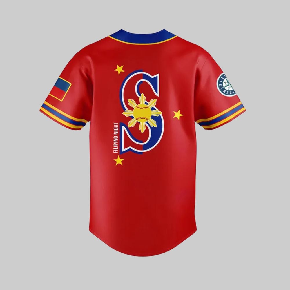 Mariners Filipino Heritage Nights Jersey 2025 - Grishko.com T-Shirts, Hoodie, Sweatshirt | WearSparks.com (Image 3)