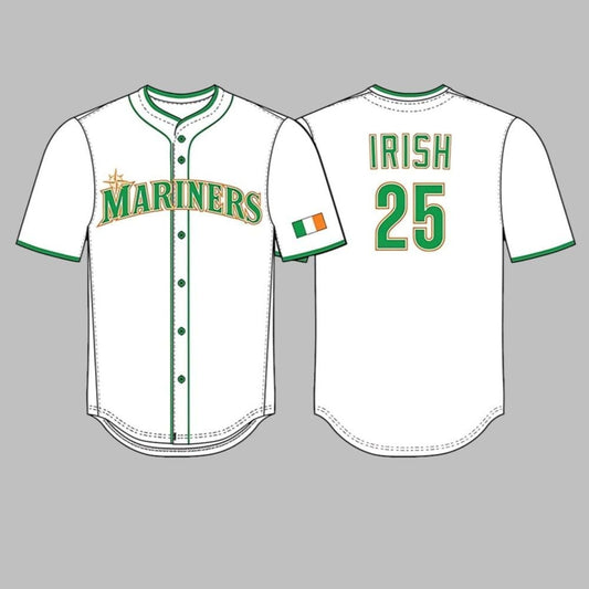 Mariners Irish Heritage Night Jersey 2025 Giveaway - Grishko.com T-Shirts, Hoodie, Sweatshirt | WearSparks.com (Image 1)