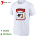 Marlboaro boar cigarette pack parody shirt