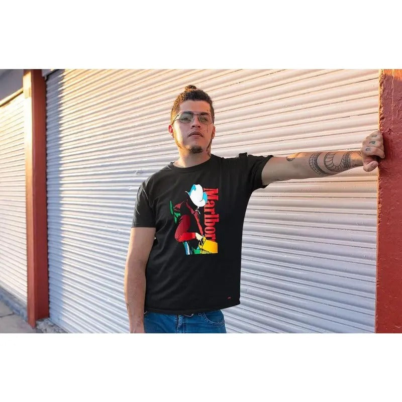 Marlboro Rare Delta Men's Marlboro Cowboy Black  T-shirt, sweater and Hoodie