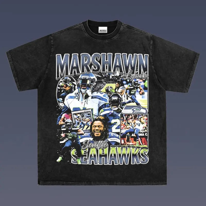 Marshawn Lynch 1.0 Tee | Vintage Tee | Gift For Fan