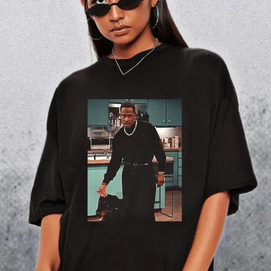 Martin Crewneck Tshirt, Martin Lawrence Shirt, Funny Parody Movie, Top Underwear Menswear Casual Round Neck Shortsleeve Tropical T-Shirt