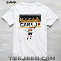 Martone 94 Hockey Skeleton Team Game 1 Victory Graphic T Shirt