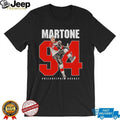 Martone 94 Philadelphia Hockey Vintage Retro Sports Legend Tribute Men Fans Athletic T Shirt