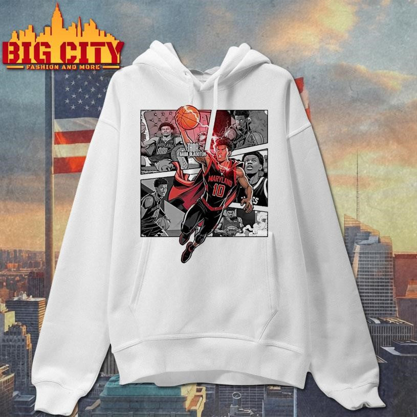 Maryland Terrapins Thor Baba Oladotun The Dmv Avengers Shirt