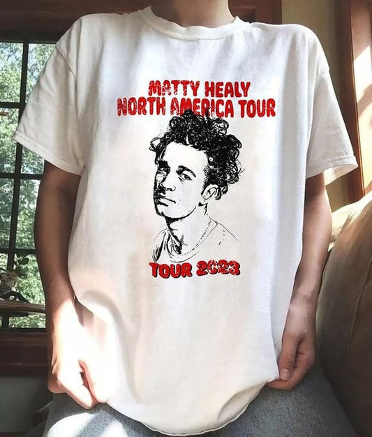 Matty Healy tour 2023 shirt, Matty Healy tour tshirt