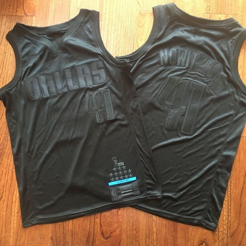 Mavericks 41 # MVP Black Embroidered _conew1