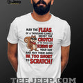 May the fleas of a thousand camels infest the crotch of the person cartoon squirrel shirt