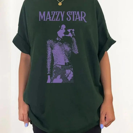 Mazzy Star Indie Shirt, Reunion Tour 2023 Graphic Band T-Shirt