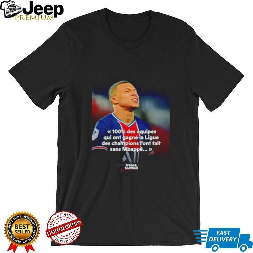 Mbappé Meme PSG Champions League Joke shirt