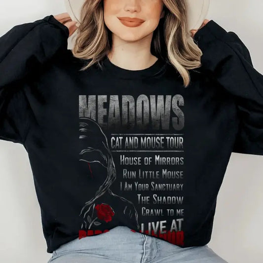 Meadows Cat & Mouse Tour | Sweatshirt | HD Carlton Officially Licensed