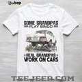 Mechanic Grandpa Car Enthusiast Auto Repair Hobbyist Shirt