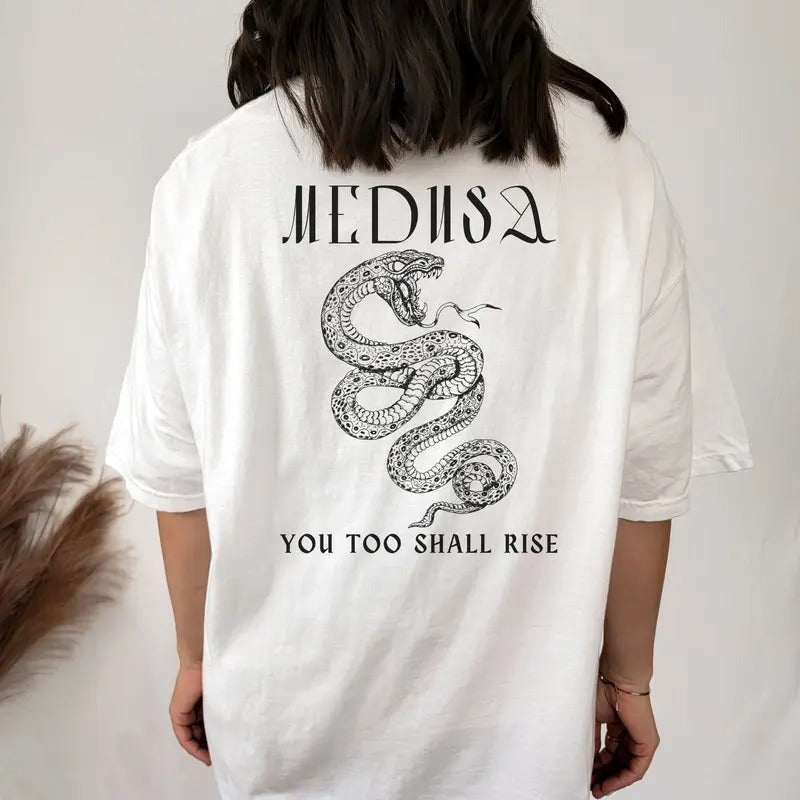 Medusa Shirt Greek Mythology Greek Goddess Greek Apparel Mythology Shirt Mystical Shirt Snake Shirt Snake T-shirt Medusa Costume