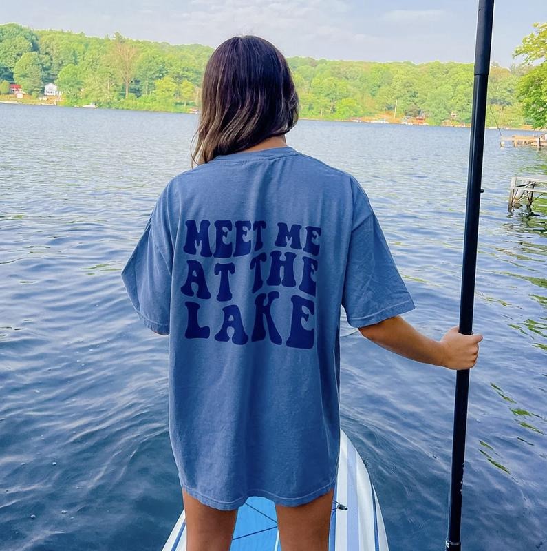 Meet me at the Lake Shirt Comfort Cotton