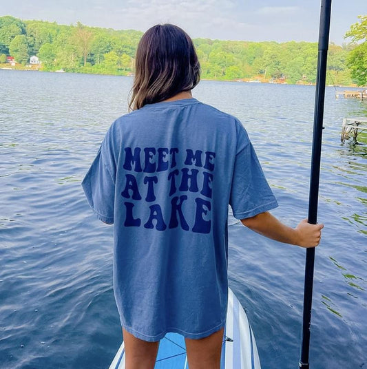 Meet me at the Lake Shirt Comfort Cotton