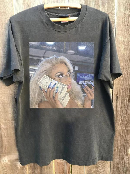 Megan - Thee Stallion Vintage 90s Shirt, Funny Megan Shirt, Megan Thee Stallion Hot Girl Shirt, Shirt for Men Women, Megan Rapper T-Shirt, Hot Girl Summer 2024 Sweatshirt, Hoodie, Comfort Colors