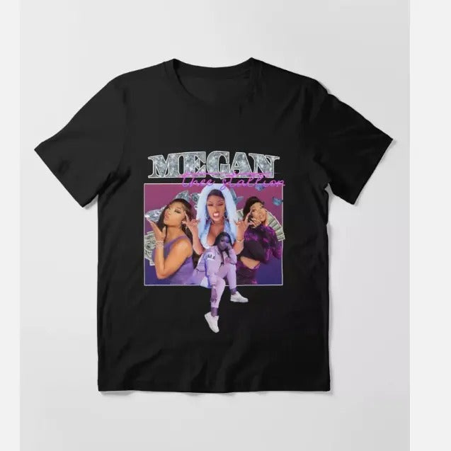 Megan Thee Stallion Unisex T-Shirt, Megan Thee Stallion T-Shirt for Men Women Hoodie, Sweatshirt | WearSparks.com