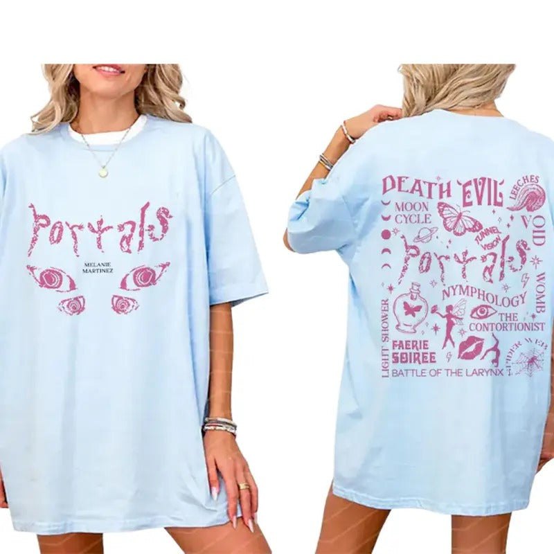 Melanie Martinez Shirt, Portals Tour 2024 Shirt, The Trilogy Tour Shirt, Melanie Martinez Tour 2024, Melanie Martinez Merch, Melanie Singer Shirt, gift for fans, The Trilogy Tour Merch, gift for man, gift for woman Top Womenswear